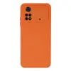 Xiaomi Poco M4 Pro 4g Kılıf Nano İçi Kadife Silikon - Turuncu