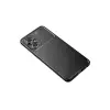 Xiaomi Poco M5 Kılıf Auto Focus Karbon Kapak - Siyah
