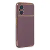 Xiaomi Poco M5 Kılıf Volet Silikon - Mor