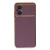 Xiaomi Poco M5 Kılıf Volet Silikon - Mor