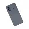 Xiaomi Poco X4 Pro 5g Kılıf Nano İçi Kadife Silikon - Gri