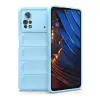 Xiaomi Poco X4 Pro 5g Kılıf Optimum Silikon - Sky Blue