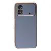 Xiaomi Poco X4 Pro 5g Kılıf Volet Silikon - Mavi