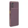 Xiaomi Poco X4 Pro 5g Kılıf Volet Silikon - Mor