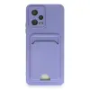 Xiaomi Poco X5 5g Kılıf Kelvin Kartvizitli Silikon - Lila