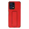 Xiaomi Poco X5 5g Kılıf Mega Standlı Silikon - Kırmızı