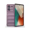 Xiaomi Poco X6 Kılıf Optimum Silikon - Mor
