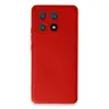 Xiaomi Poco X6 Pro Kılıf Nano İçi Kadife Silikon - Kırmızı