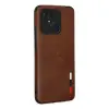 Xiaomi Redmi 10c Kılıf Loop Deri Silikon - Kahverengi
