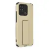 Xiaomi Redmi 10c Kılıf Mega Standlı Silikon - Gold