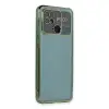 Xiaomi Redmi 10c Kılıf Razer Lensli Silikon - Yeşil