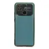 Xiaomi Redmi 10c Kılıf Razer Lensli Silikon - Yeşil