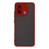 Xiaomi Redmi 12c Kılıf Montreal Silikon Kapak - Kırmızı