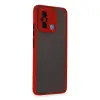 Xiaomi Redmi 12c Kılıf Montreal Silikon Kapak - Kırmızı