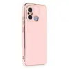 Xiaomi Redmi 12c Kılıf Volet Silikon - Pembe