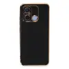 Xiaomi Redmi 12c Kılıf Volet Silikon - Siyah