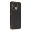 Xiaomi Redmi 12c Kılıf Volet Silikon - Siyah