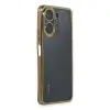 Xiaomi Redmi 13c Kılıf Razer Lensli Silikon - Gold