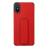 Xiaomi Redmi 9a Kılıf Mega Standlı Silikon - Kırmızı