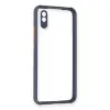 Xiaomi Redmi 9a Kılıf Miami Şeffaf Silikon - Gri