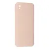 Xiaomi Redmi 9a Kılıf Nano İçi Kadife Silikon - Pudra