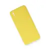 Xiaomi Redmi 9a Kılıf Nano İçi Kadife Silikon - Sarı