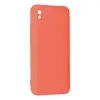 Xiaomi Redmi 9a Kılıf Nano İçi Kadife Silikon - Turuncu