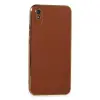 Xiaomi Redmi 9a Kılıf Volet Silikon - Kırmızı