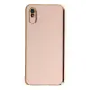 Xiaomi Redmi 9a Kılıf Volet Silikon - Pembe