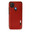 Xiaomi Redmi 9c Kılıf Loop Deri Silikon - Kırmızı