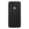 Xiaomi Redmi 9c Kılıf Mega Standlı Silikon - Siyah