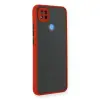 Xiaomi Redmi 9c Kılıf Montreal Silikon Kapak - Kırmızı