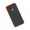 Xiaomi Redmi 9c Kılıf Montreal Silikon Kapak - Kırmızı