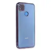 Xiaomi Redmi 9c Kılıf Razer Lensli Silikon - Mor