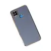 Xiaomi Redmi 9c Kılıf Volet Silikon - Mavi