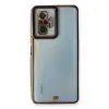 Xiaomi Redmi Note 10 Pro Kılıf Liva Lens Silikon - Mavi