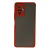 Xiaomi Redmi Note 10 Pro Kılıf Montreal Silikon Kapak - Kırmızı