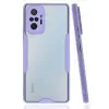 Xiaomi Redmi Note 10 Pro Kılıf Platin Silikon - Lila