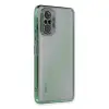 Xiaomi Redmi Note 10 Pro Kılıf Razer Lensli Silikon - Yeşil