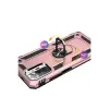 Xiaomi Redmi Note 10 Pro Kılıf Sofya Yüzüklü Silikon Kapak - Rose