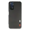 Xiaomi Redmi Note 11 Kılıf Loop Deri Silikon - Siyah