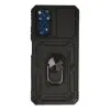 Xiaomi Redmi Note 11 Kılıf Pars Lens Yüzüklü Silikon - Siyah