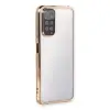 Xiaomi Redmi Note 11 Kılıf Razer Lensli Silikon - Gold