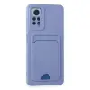 Xiaomi Redmi Note 11 Pro Kılıf Kelvin Kartvizitli Silikon - Lila