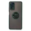Xiaomi Redmi Note 11 Pro Kılıf Montreal Yüzüklü Silikon Kapak - Yeşil