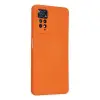 Xiaomi Redmi Note 11 Pro Kılıf Nano İçi Kadife Silikon - Turuncu