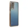 Xiaomi Redmi Note 11 Pro Kılıf Razer Lensli Silikon - Gold