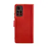 Xiaomi Redmi Note 11t Kılıf Trend S Plus Kapaklı Kılıf - Kırmızı