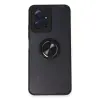 Xiaomi Redmi Note 12 4g Kılıf Montreal Yüzüklü Silikon Kapak - Siyah