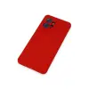 Xiaomi Redmi Note 12 4g Kılıf Nano İçi Kadife Silikon - Kırmızı